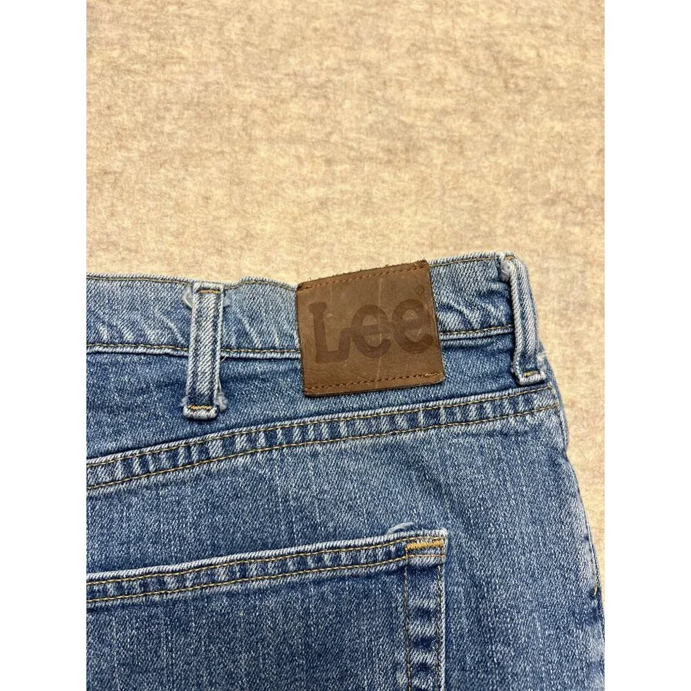 Lee Relaxed Fit Medium Wash Men's Denim Jeans 40 X 34 - Picture 6 of 10